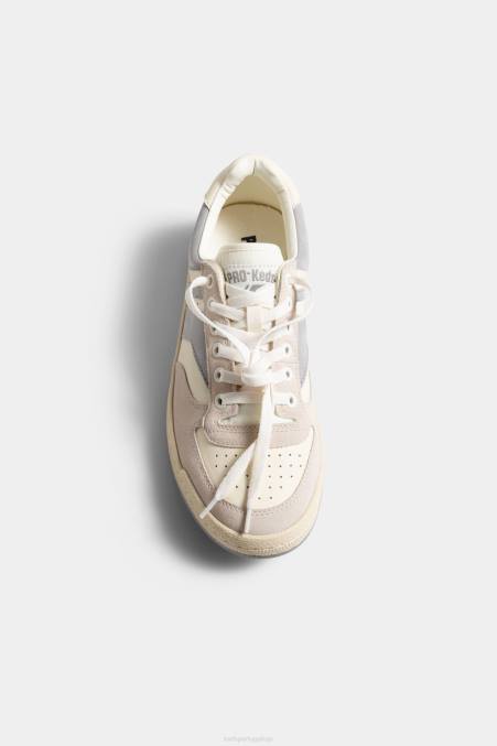 Keds mistura de couro skyhawk lo R28H211 calçados creme unissex