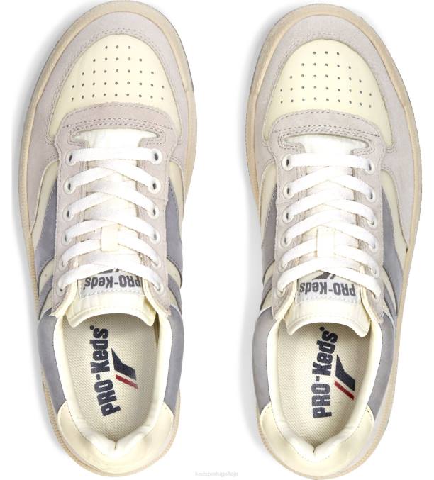 Keds mistura de couro skyhawk lo R28H211 calçados creme unissex
