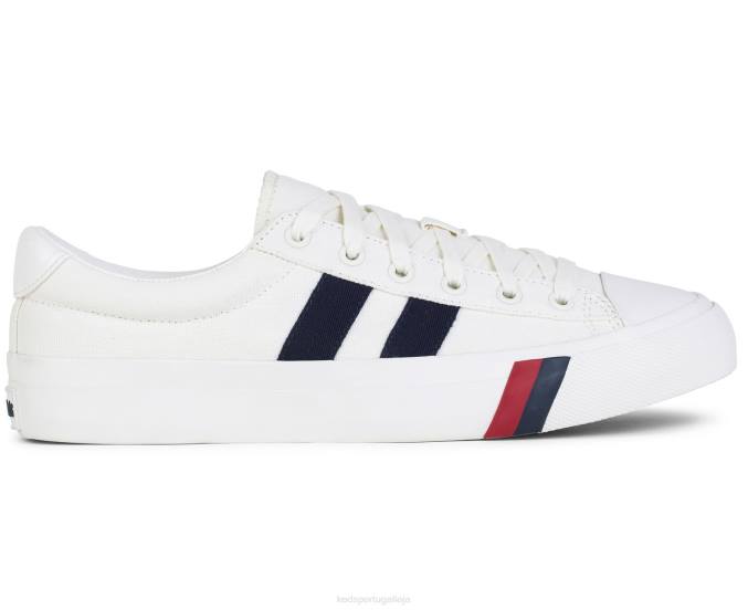 Keds real mais tela R28H256 calçados Marinha Branca unissex