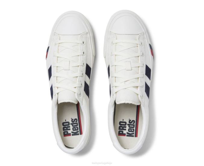 Keds real mais tela R28H256 calçados Marinha Branca unissex