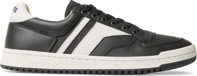 Keds skyhawk lo couro R28H254 calçados Preto branco unissex