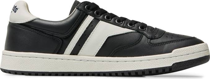 Keds skyhawk lo couro R28H254 calçados Preto branco unissex