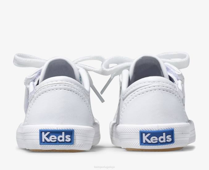 Keds pontapé inicial jr. sapatilha de couro R28H228 calçados macio Garotão