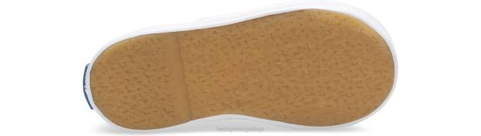 Keds sapatilha biqueira campeã R28H231 calçados couro branco garotinho