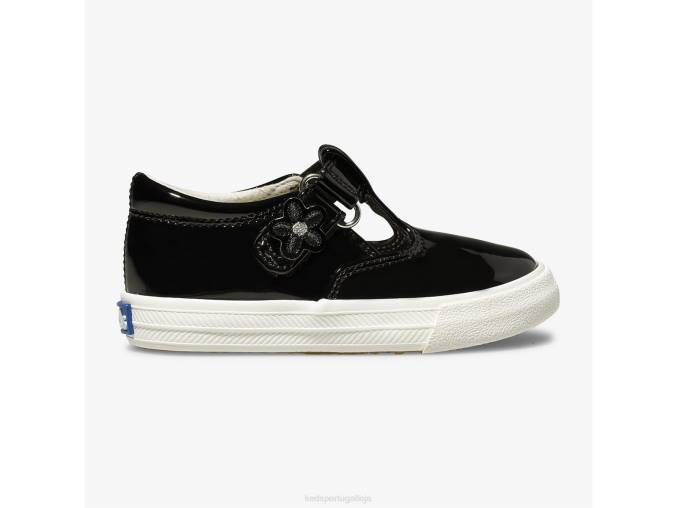 Keds tênis daphne patente R28H238 calçados macio Garotão