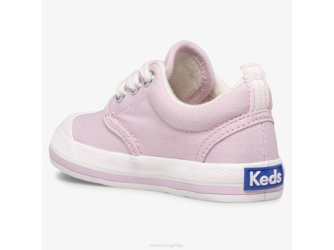 Keds tênis graham R28H242 calçados rosa garotinho