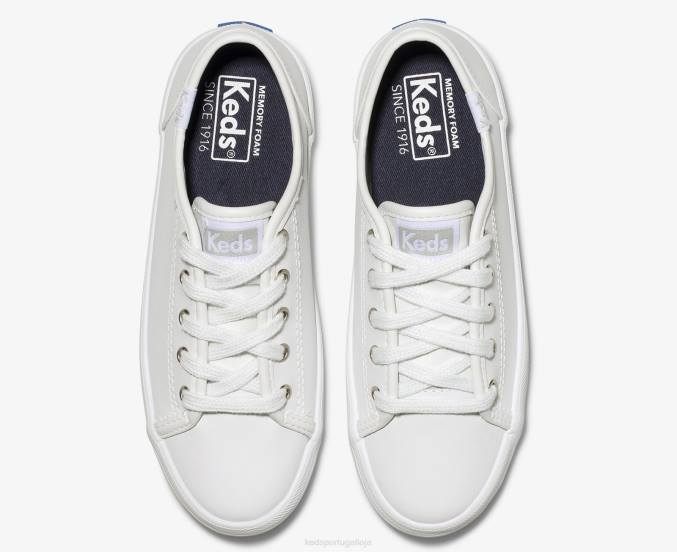 Keds tênis kickstart R28H227 calçados branco Garotão