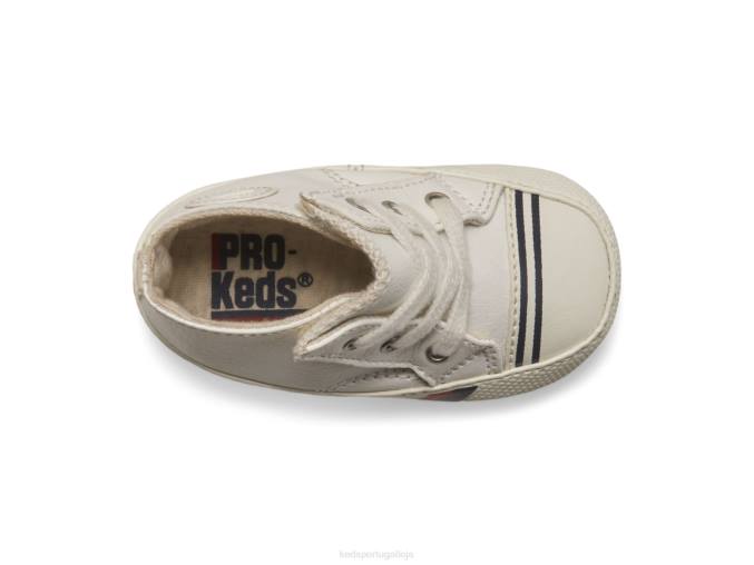 Keds tênis royal hi crib R28H267 calçados branco garotinho