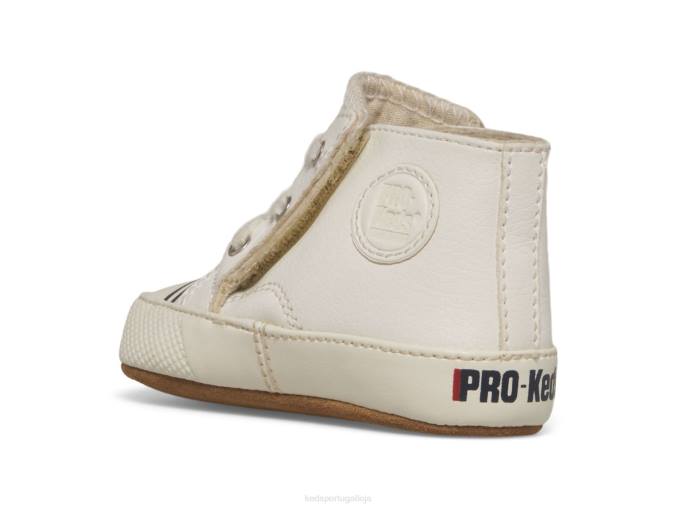 Keds tênis royal hi crib R28H267 calçados branco garotinho