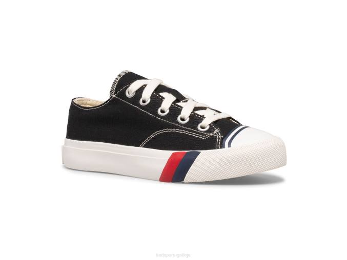 Keds tênis royal lo R28H270 calçados preto Garotão