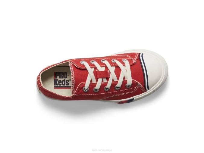 Keds tênis royal lo R28H273 calçados vermelho Garotão