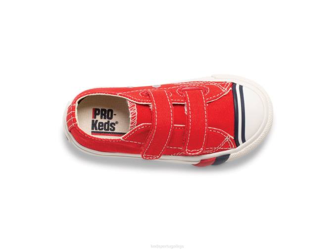 Keds tênis royal lo hl R28H277 calçados vermelho Garotão