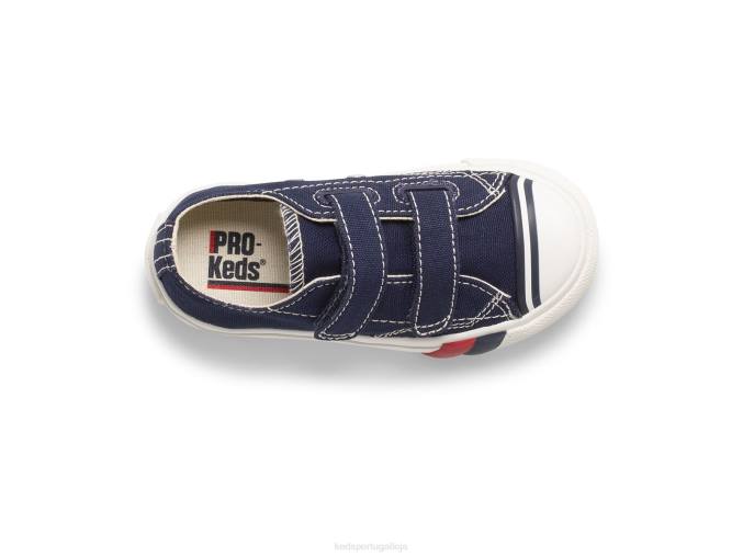 Keds tênis royal lo hl R28H279 calçados marinha garotinho