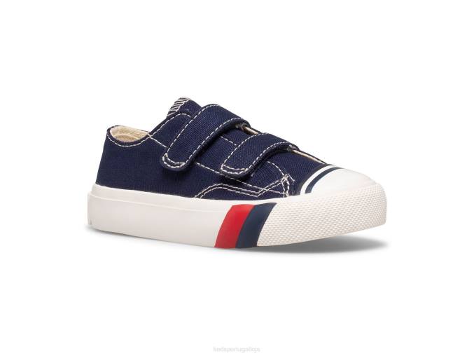Keds tênis royal lo hl R28H279 calçados marinha garotinho