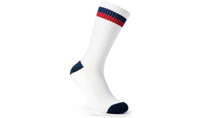 Keds 2pk meias da tripulação R28H225 acessórios branco unissex