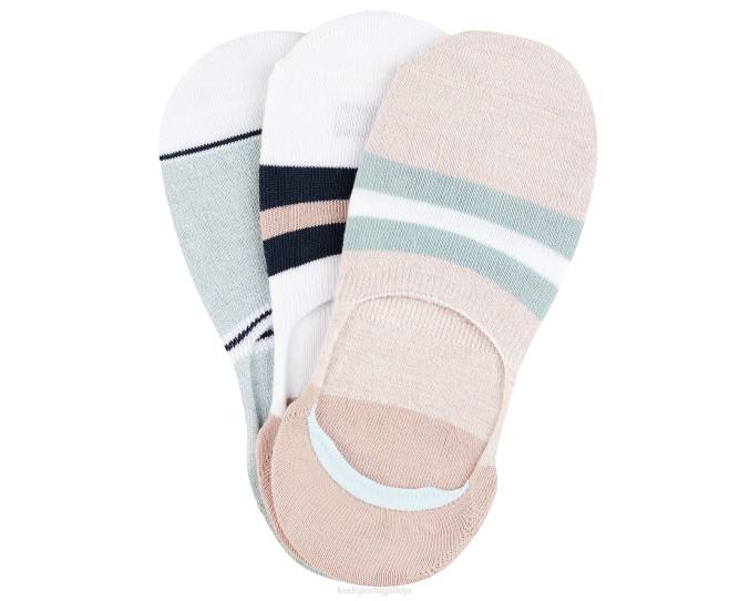 Keds 3 unidades de meias de forro de tênis clássicas R28H214 acessórios rosa mulheres