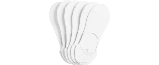 Keds 6 unidades de meias de forro de tênis clássicas R28H215 acessórios branco mulheres