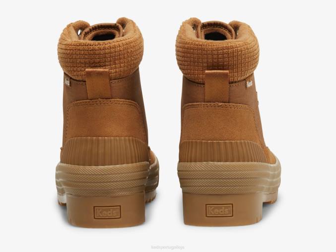 Keds bota fielder camurça resistente a água c/ thinsulate R28H207 calçados bronzeado mulheres