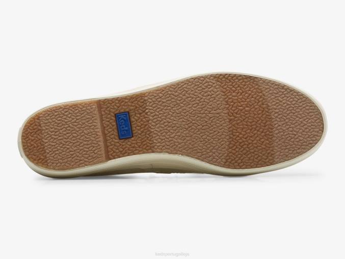 Keds o tênis de celebração de brilho de plataforma R28H102 calçados creme mulheres