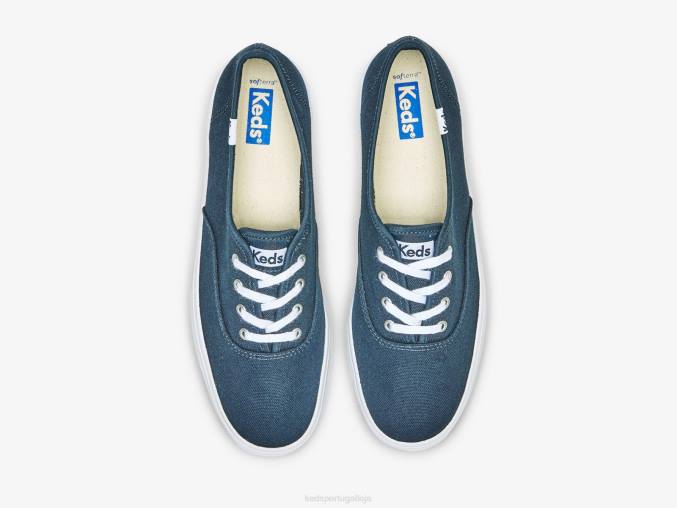 Keds o tênis de lona plataforma R28H88 calçados marinha mulheres