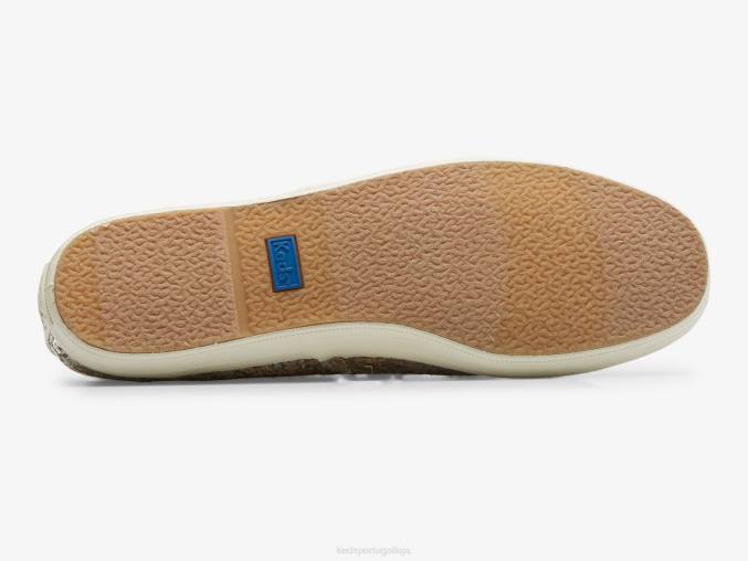 Keds sapatilha de comemoração de glitter campeão R28H105 calçados ouro mulheres