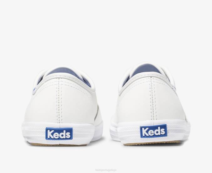 Keds sapatilha de couro original campeão R28H111 calçados branco mulheres