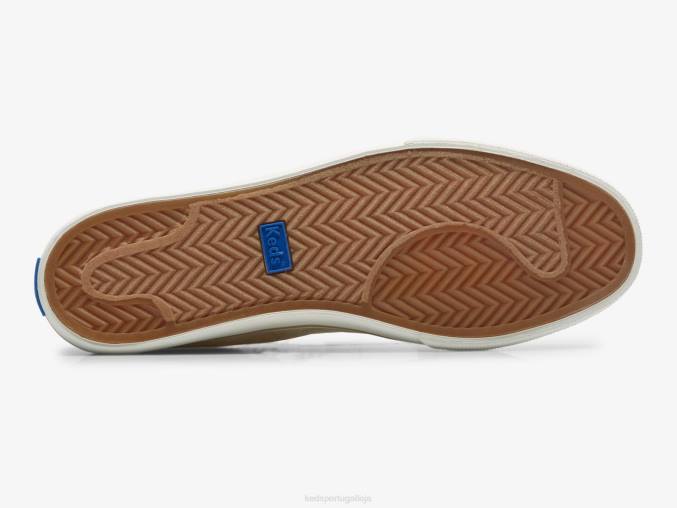 Keds sapatilha jump kick linho fleck R28H204 calçados aveia mulheres