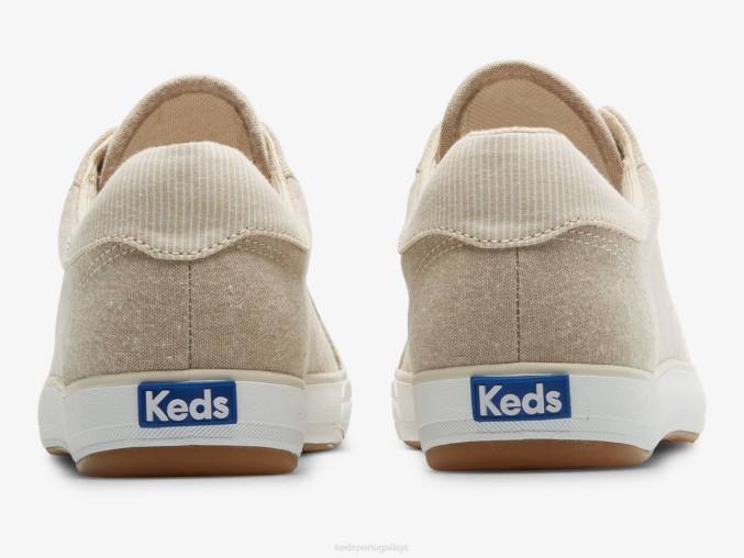 Keds tênis cambraia center iii R28H165 calçados bronzeado mulheres