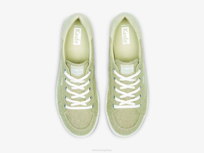 Keds tênis cambraia center iii R28H165 calçados bronzeado mulheres