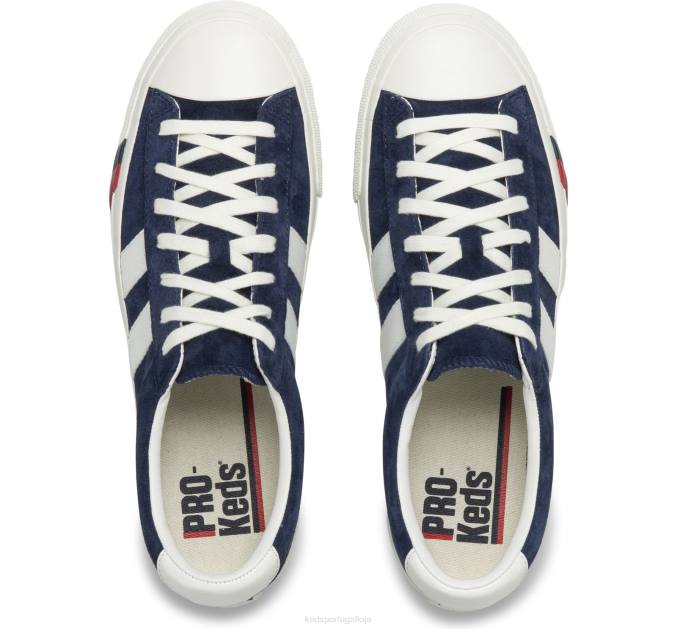 Keds tênis camurça royal plus R28H139 calçados marinha unissex