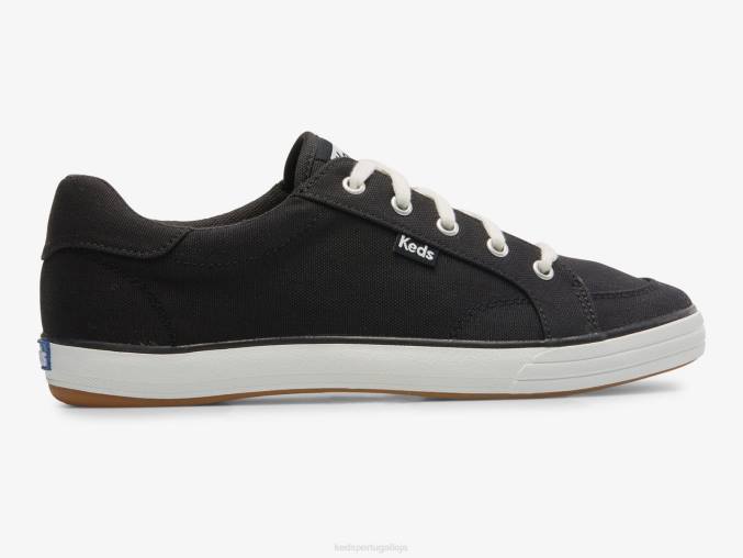 Keds tênis canvas center iii R28H77 calçados preto mulheres
