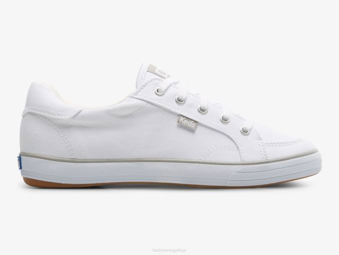 Keds tênis canvas center iii R28H81 calçados branco mulheres