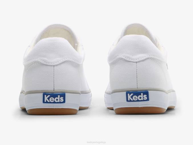 Keds tênis canvas center iii R28H81 calçados branco mulheres