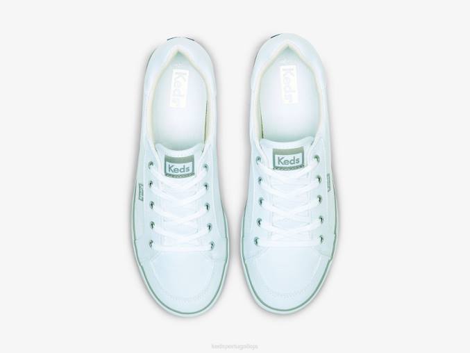 Keds tênis canvas center iii R28H81 calçados branco mulheres
