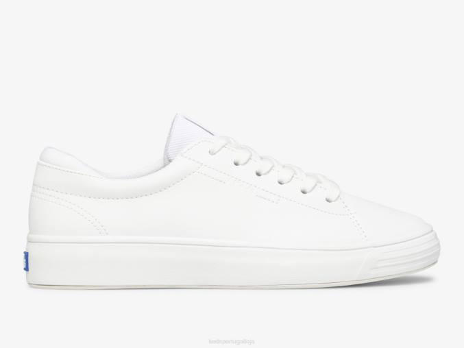 Keds tênis de couro beco R28H127 calçados branco mulheres