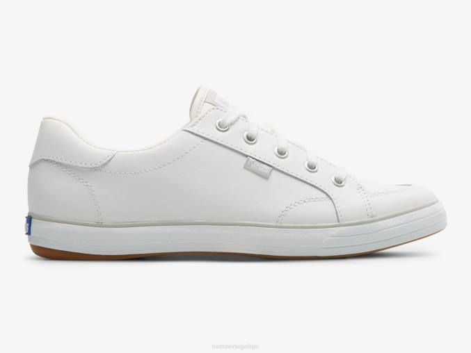 Keds tênis de couro center iii R28H83 calçados branco mulheres