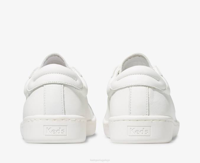 Keds tênis de couro ás R28H128 calçados branco mulheres