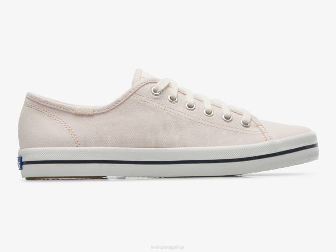 Keds tênis de lona kickstart R28H202 calçados luz rosa mulheres
