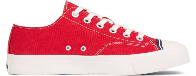 Keds tênis de lona royal lo R28H144 calçados vermelho unissex