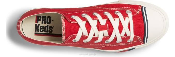Keds tênis de lona royal lo R28H144 calçados vermelho unissex