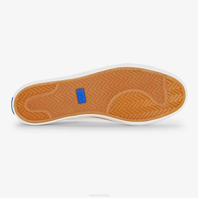 Keds tênis de lona salto chute canelado gola quadrada R28H76 calçados Branca de Neve mulheres