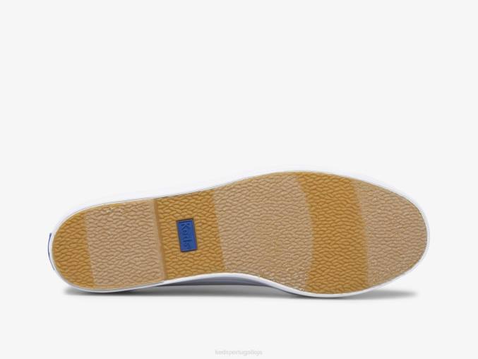 Keds tênis de lona triple up R28H89 calçados branco mulheres