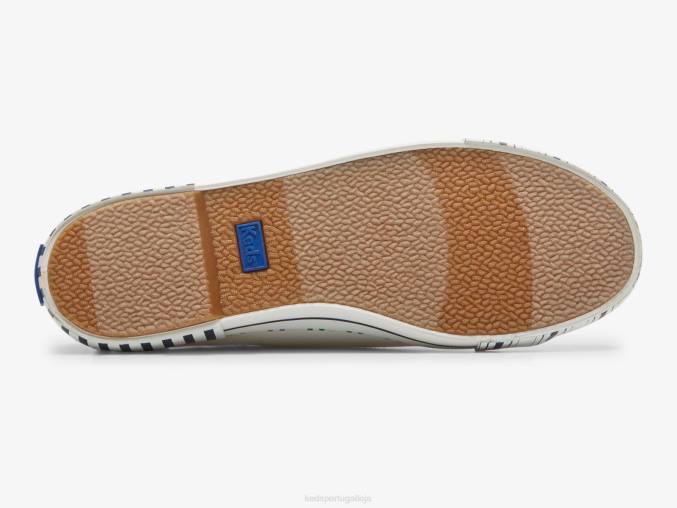Keds tênis de tênis kickstart R28H203 calçados Marinha Branca mulheres