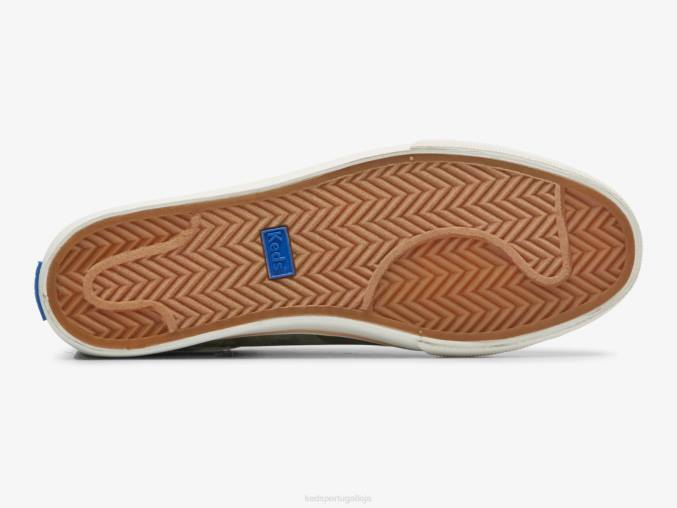 Keds tênis jump kick canvas com estampa floral abstrata R28H168 calçados Oliva mulheres