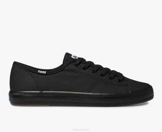 Keds tênis kickstart R28H124 calçados preto mulheres