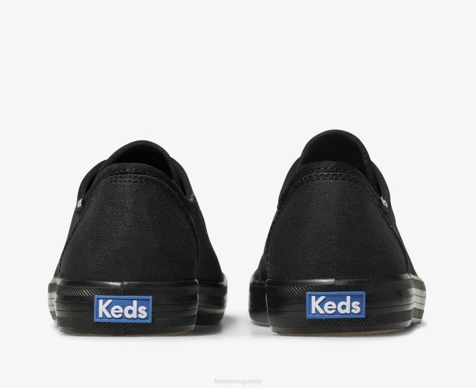 Keds tênis kickstart R28H124 calçados preto mulheres