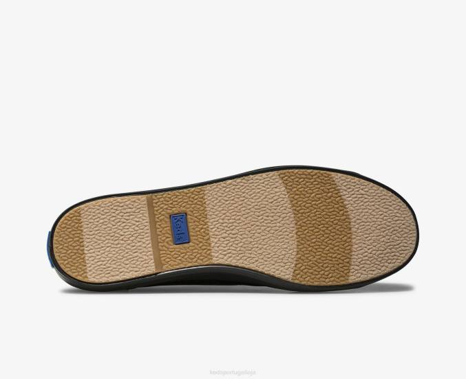 Keds tênis kickstart R28H124 calçados preto mulheres