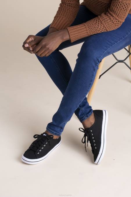 Keds tênis kickstart R28H125 calçados preto mulheres