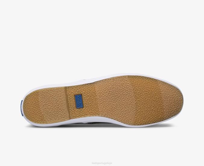 Keds tênis original campeão R28H96 calçados preto mulheres