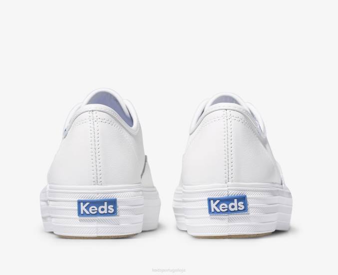 Keds tênis triplo R28H133 calçados branco mulheres